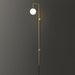 Globe Brass Plug-in Wall Sconce Vakkerlight