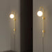 Globe Brass Plug-in Wall Sconce Vakkerlight