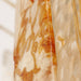 Golden Amber Glass Chandelier Vakkerlight