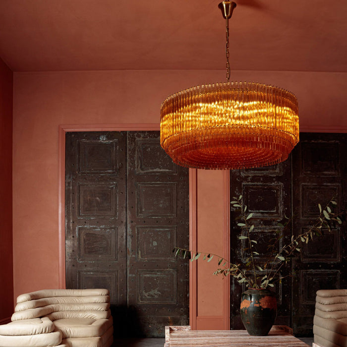 Grande Amaro Drum Chandelier Vakkerlight