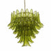 Green Petalo Chandelier Vakkerlight