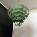 Green Glass Disc Chandelier Vakkerlight