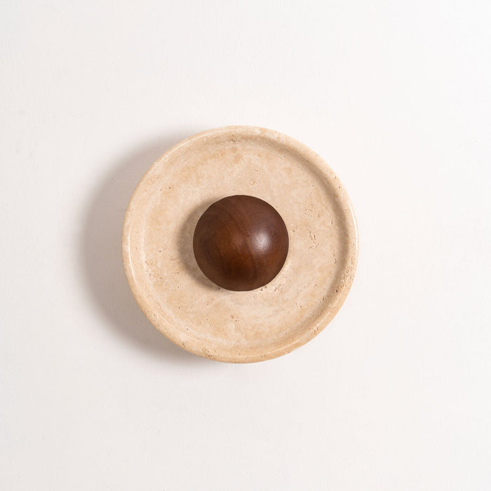 Halo Travertine Wall Light Vakkerlight