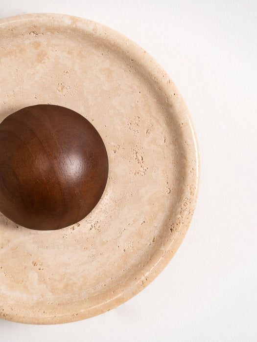 Halo Travertine Wall Light Vakkerlight