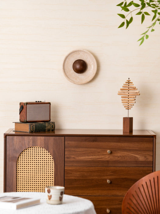 Halo Travertine Wall Light Vakkerlight