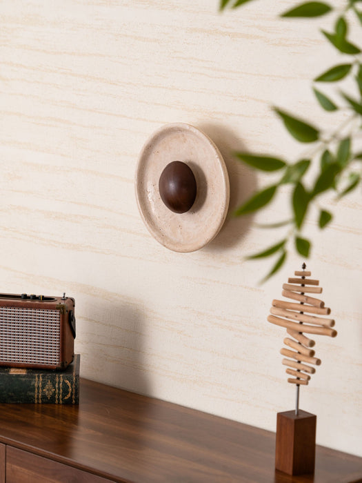 Halo Travertine Wall Light Vakkerlight