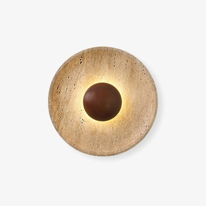 Halo Travertine Wall Light Vakkerlight