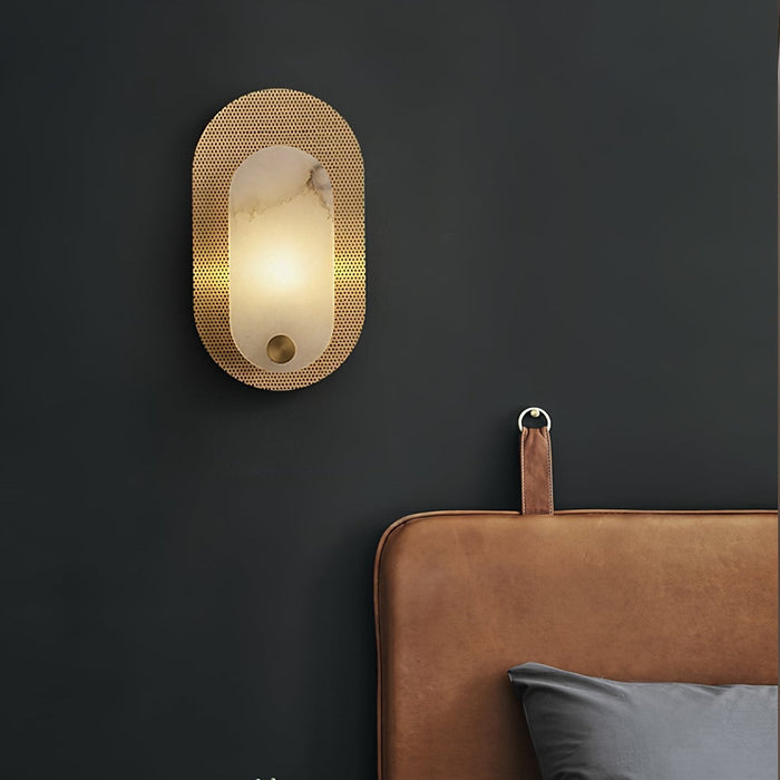 Harlan Alabaster Wall Light Vakkerlight