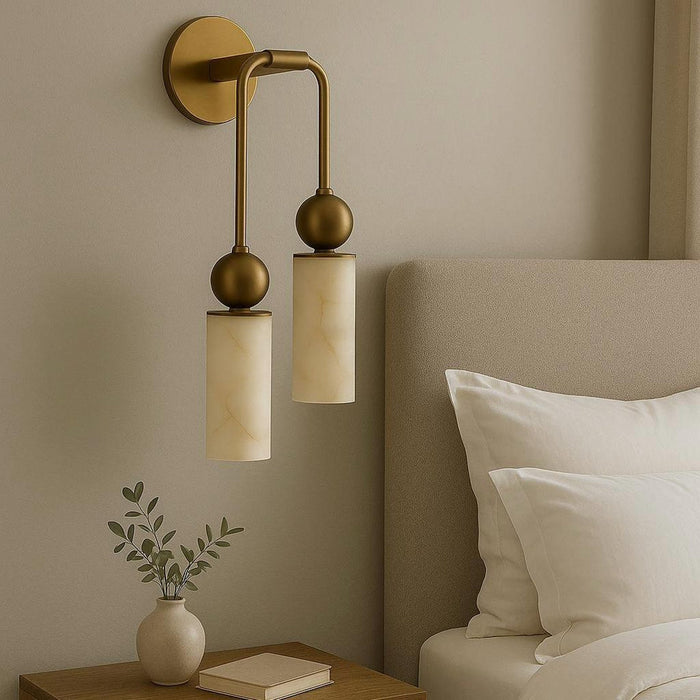 Harlin Alabaster Wall Lamp Vakkerlight