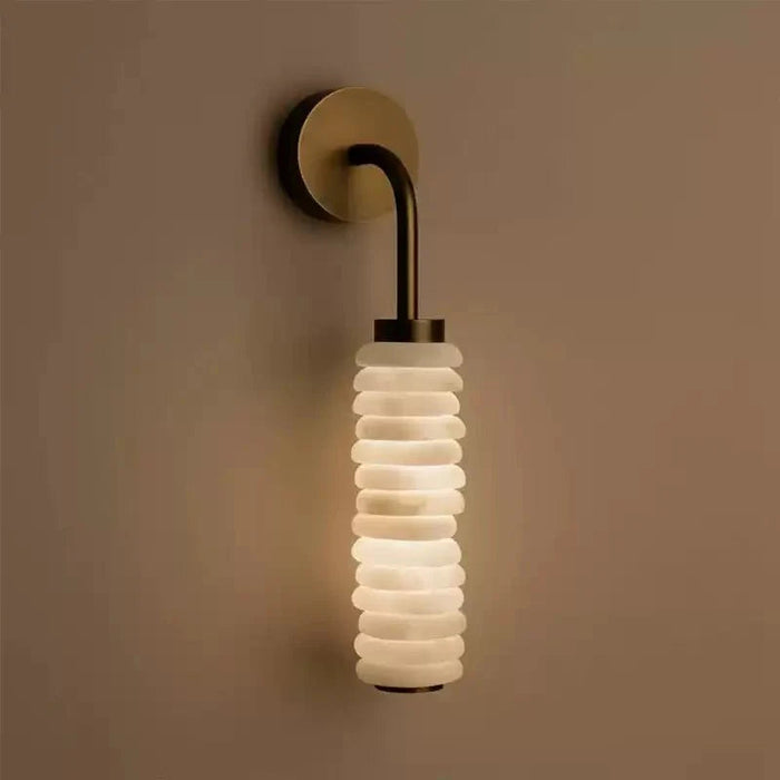 Helix Alabaster Wall Lamp Vakkerlight
