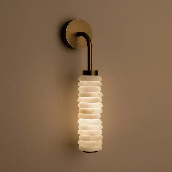 Helix Alabaster Wall Lamp Vakkerlight