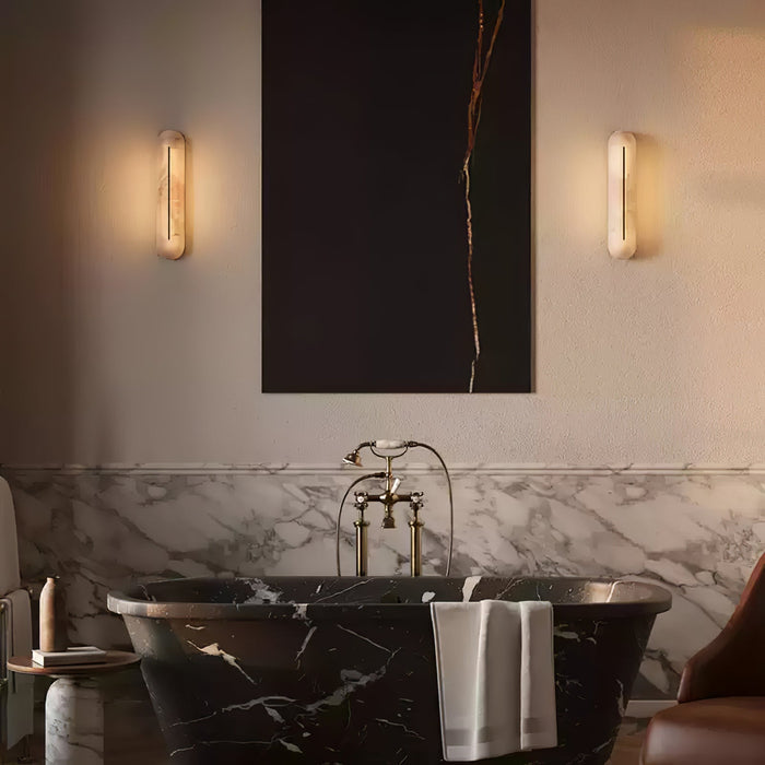 Orbison Alabaster Wall Lamp Vakkerlight