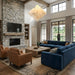 Hexa Alabaster Cascade Chandelier Vakkerlight