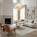 Hexa Alabaster Cascade Chandelier Vakkerlight