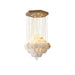 Hexa Alabaster Cascade Chandelier Vakkerlight