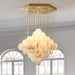 Hexa Alabaster Cascade Chandelier Vakkerlight