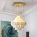 Hexa Alabaster Cascade Chandelier Vakkerlight