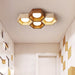 Honeycomb Travertine Ceiling Lamp Vakkerlight