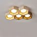 Honeycomb Travertine Ceiling Lamp Vakkerlight
