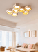 Honeycomb Travertine Ceiling Lamp Vakkerlight