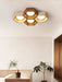 Honeycomb Travertine Ceiling Lamp Vakkerlight