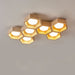 Honeycomb Travertine Ceiling Lamp Vakkerlight