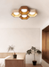 Honeycomb Travertine Ceiling Lamp Vakkerlight