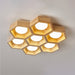 Honeycomb Travertine Ceiling Lamp Vakkerlight