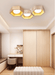 Honeycomb Travertine Ceiling Lamp Vakkerlight