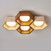 Honeycomb Travertine Ceiling Lamp Vakkerlight