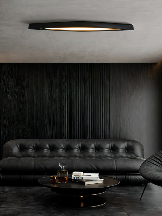Horizon Linear Wood Ceiling Lamp Vakkerlight