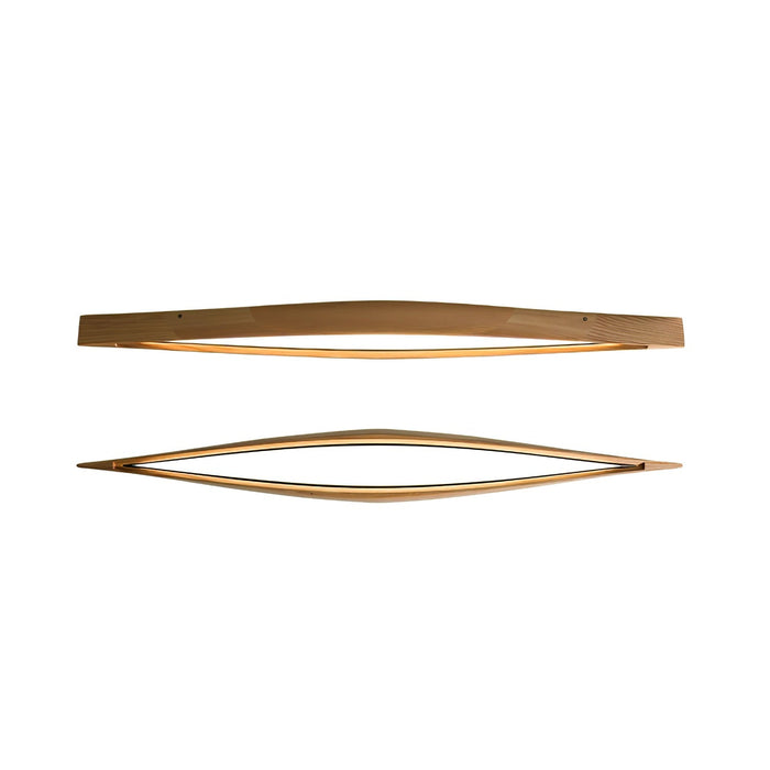 Horizon Linear Wood Ceiling Lamp Vakkerlight