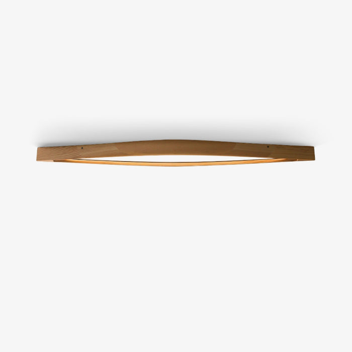 Horizon Linear Wood Ceiling Lamp Vakkerlight