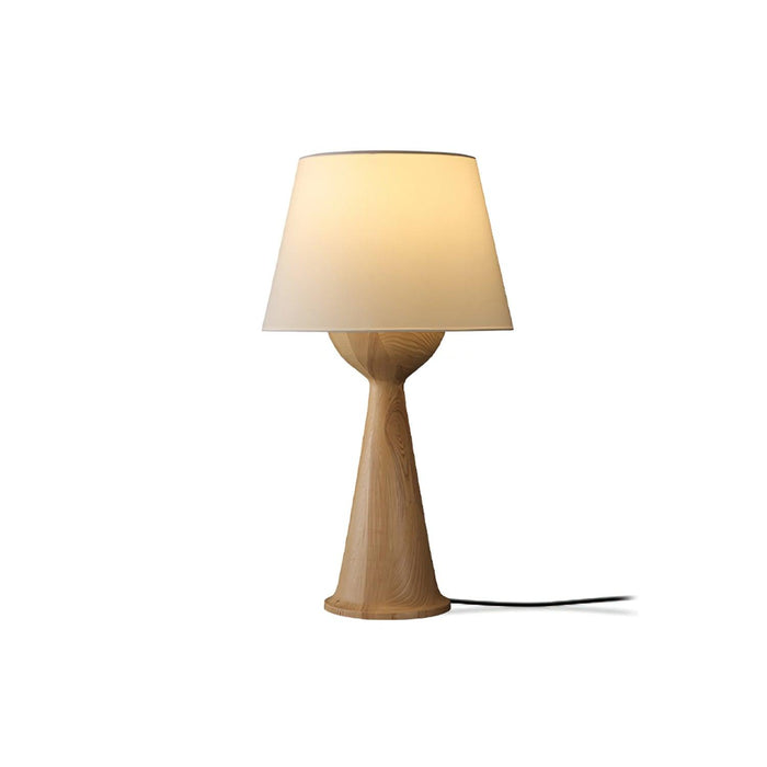 Hourglass Wood Table Lamp Vakkerlight