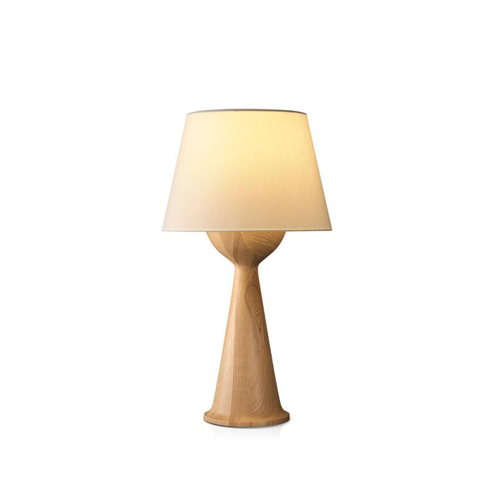 Hourglass Wood Table Lamp Vakkerlight