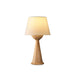 Hourglass Wood Table Lamp Vakkerlight