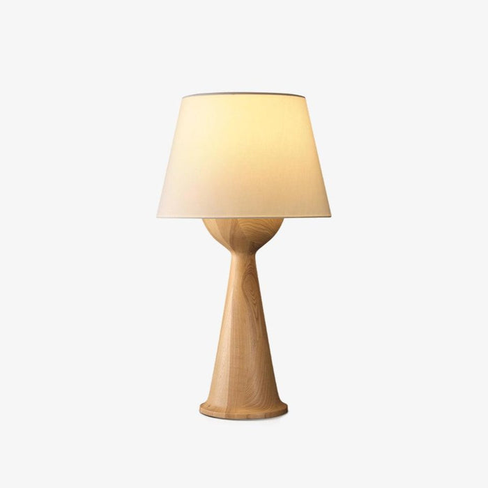 Hourglass Wood Table Lamp Vakkerlight
