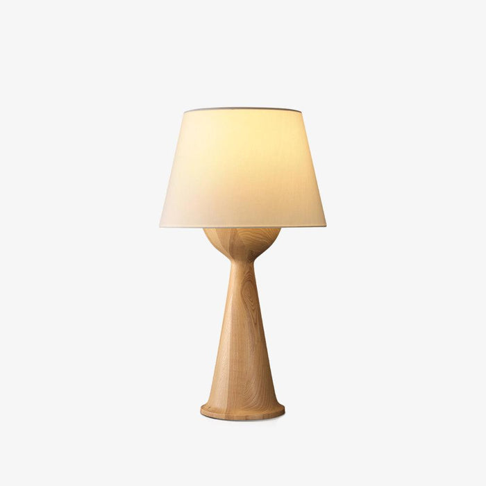 Hourglass Wood Table Lamp Vakkerlight