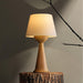 Hourglass Wood Table Lamp Vakkerlight