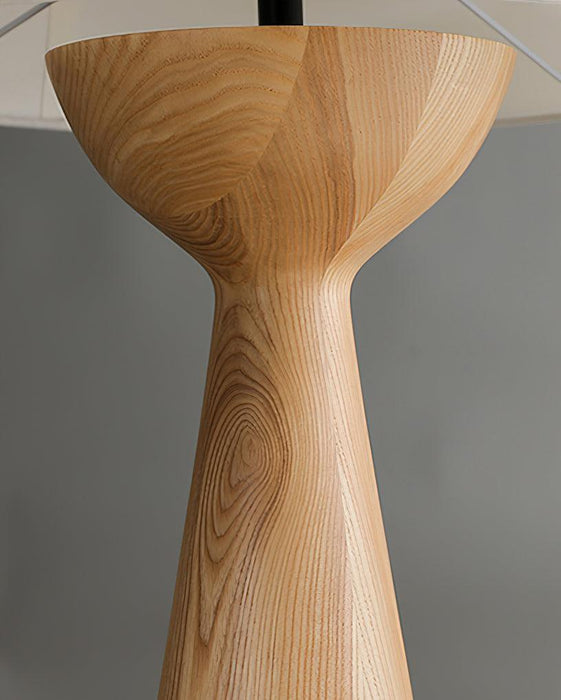 Hourglass Wood Table Lamp Vakkerlight