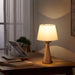 Hourglass Wood Table Lamp Vakkerlight