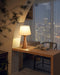Hourglass Wood Table Lamp Vakkerlight