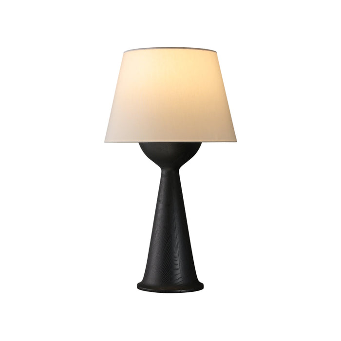 Hourglass Wood Table Lamp Vakkerlight