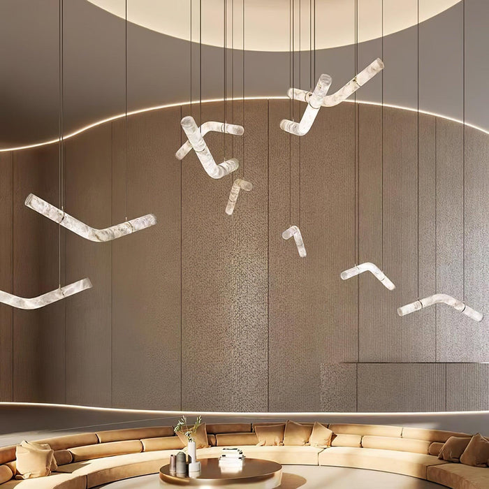 Infinity Alabaster Pendant Lamp Vakkerlight