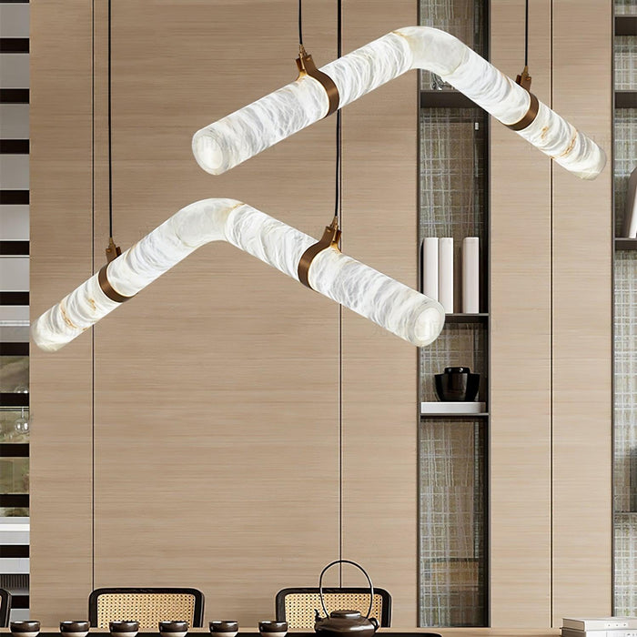 Infinity Alabaster Pendant Lamp Vakkerlight