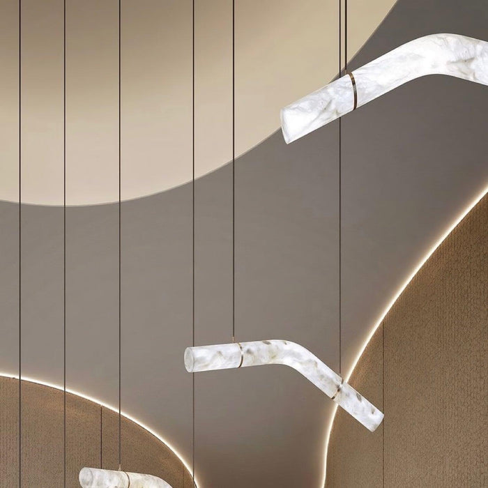 Infinity Alabaster Pendant Lamp Vakkerlight