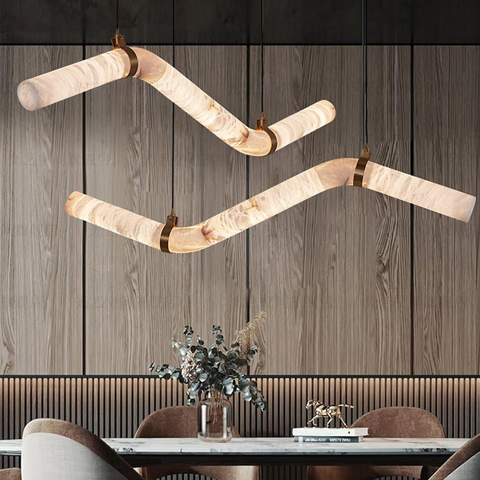 Infinity Alabaster Pendant Lamp Vakkerlight