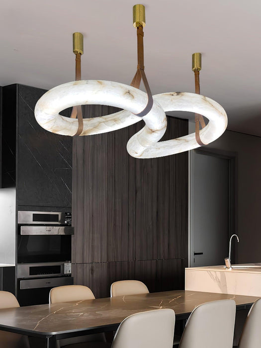 Infinity Alabaster Pendant Lamp Vakkerlight