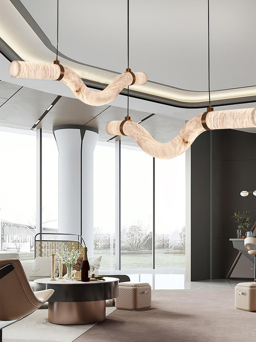 Infinity Alabaster Pendant Lamp Vakkerlight