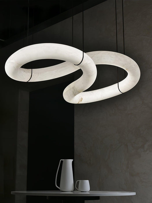 Infinity Alabaster Pendant Lamp Vakkerlight
